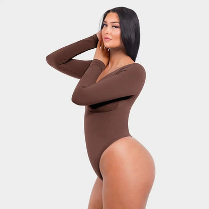 BODYSUIT MOLDEADOR MANGA LARGA | SHAPEWEAR